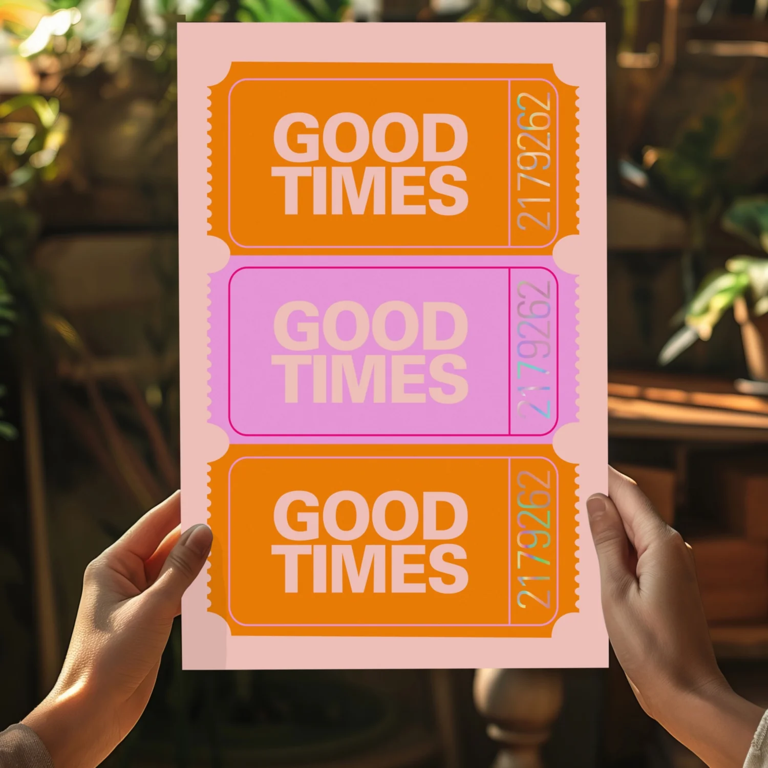 Good Times Retro Aluminum Print - Image 5