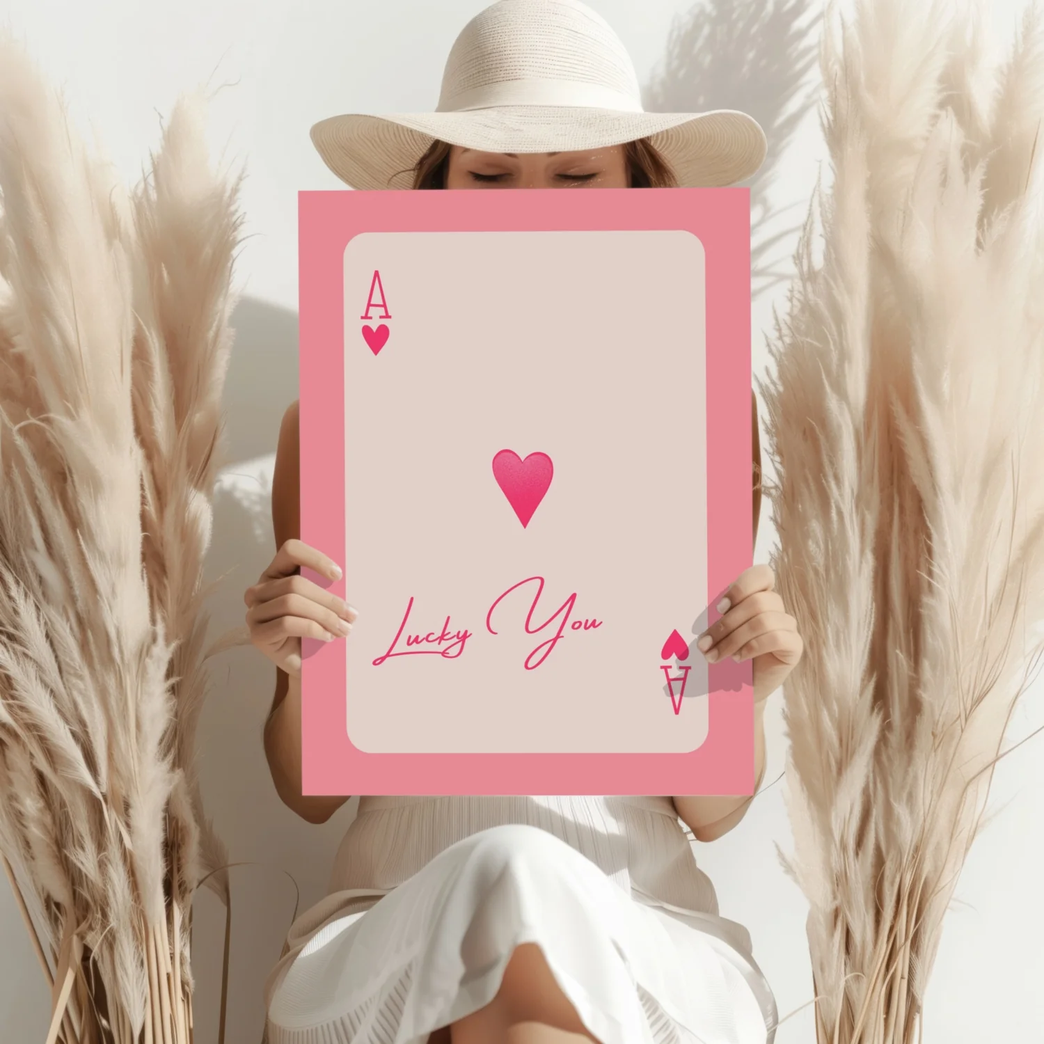 Ace Lucky You Aluminum Print - Image 4