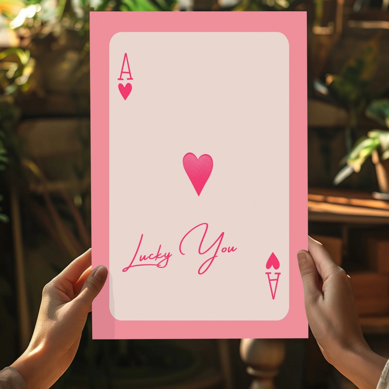 Ace Lucky You Aluminum Print - Image 5