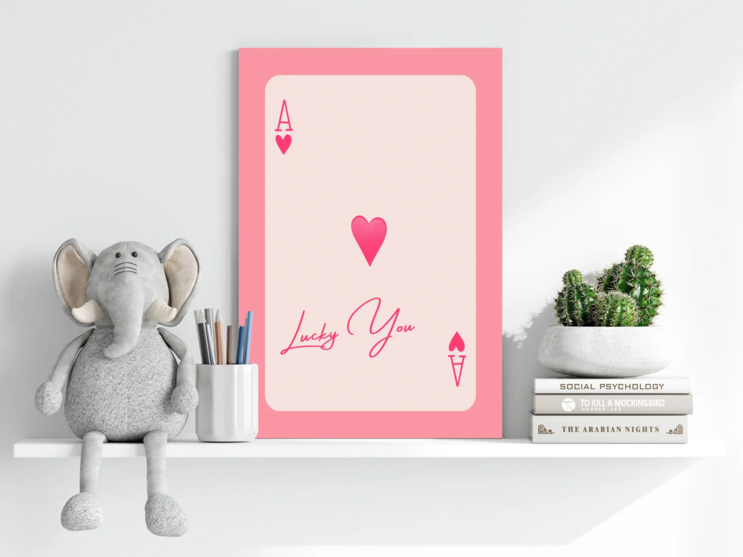 Ace Lucky You Aluminum Print - Image 6