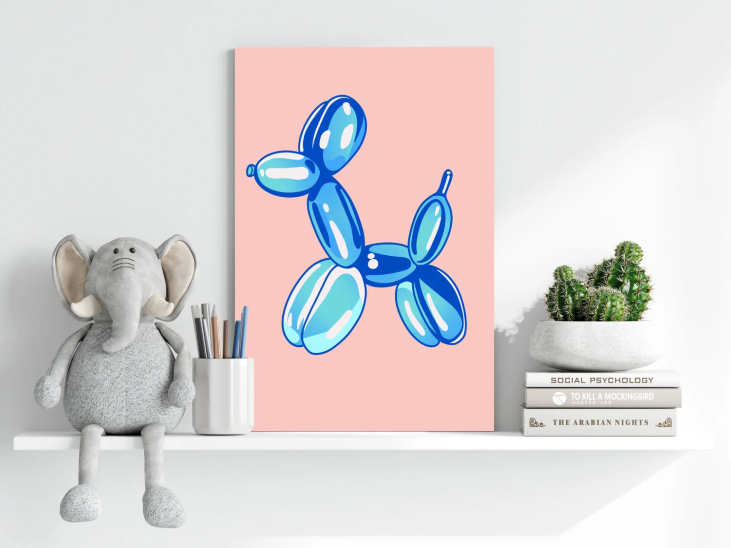 Balloon Dog Aluminum Print - Image 6