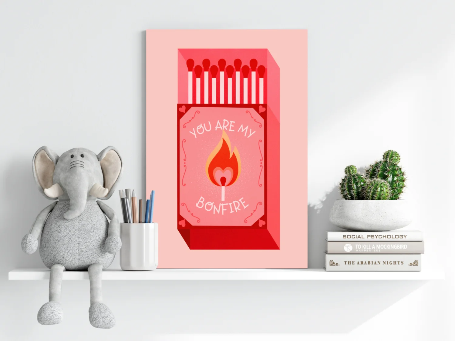 Matches Aluminum Print - Image 6