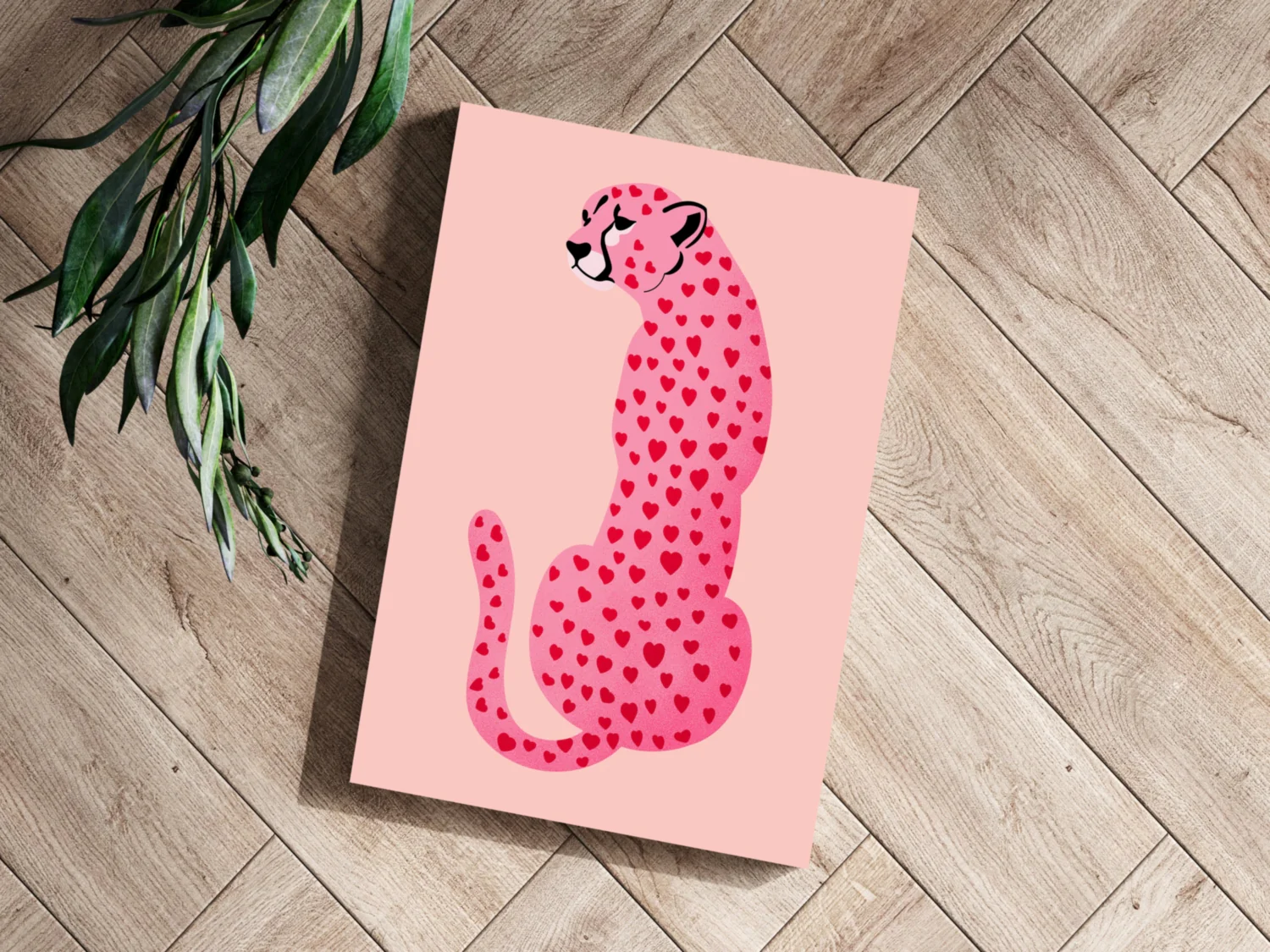 Cheetah Aluminum Print - Image 3