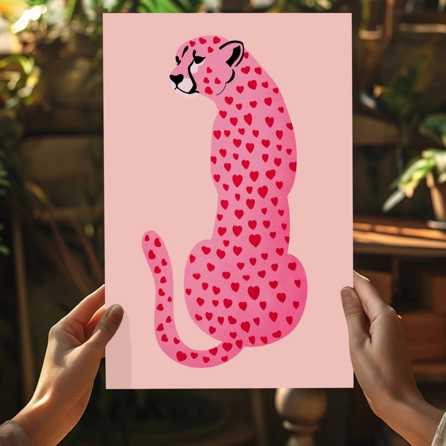Cheetah Aluminum Print - Image 5
