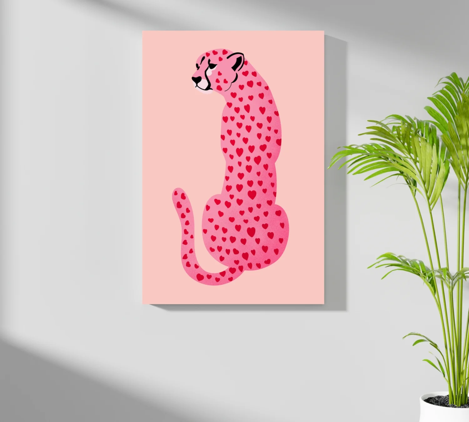 Cheetah Aluminum Print - Image 7