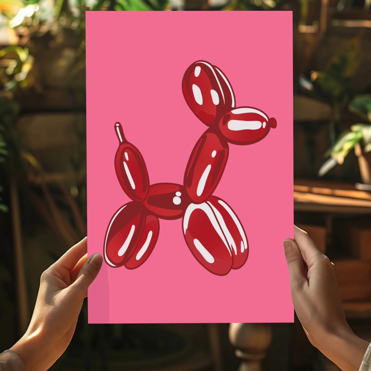 Balloon Dog Aluminum Print - Image 5