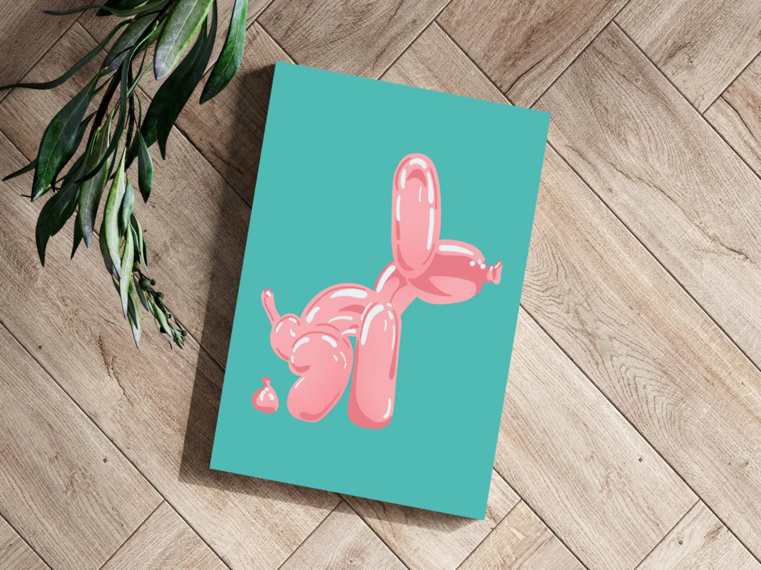 Balloon Dog Aluminum Print - Image 3
