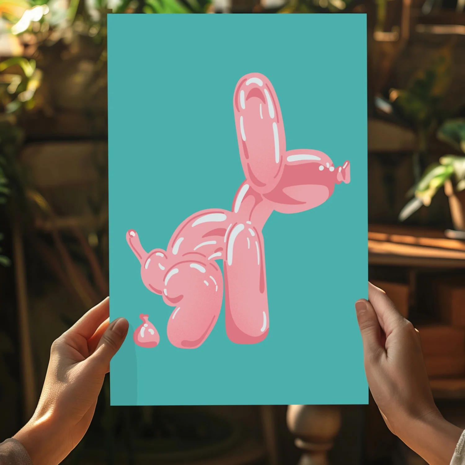 Balloon Dog Aluminum Print - Image 5