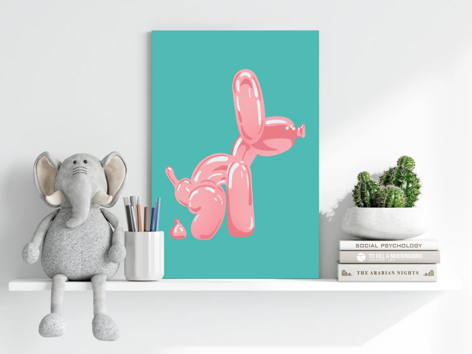 Balloon Dog Aluminum Print - Image 6