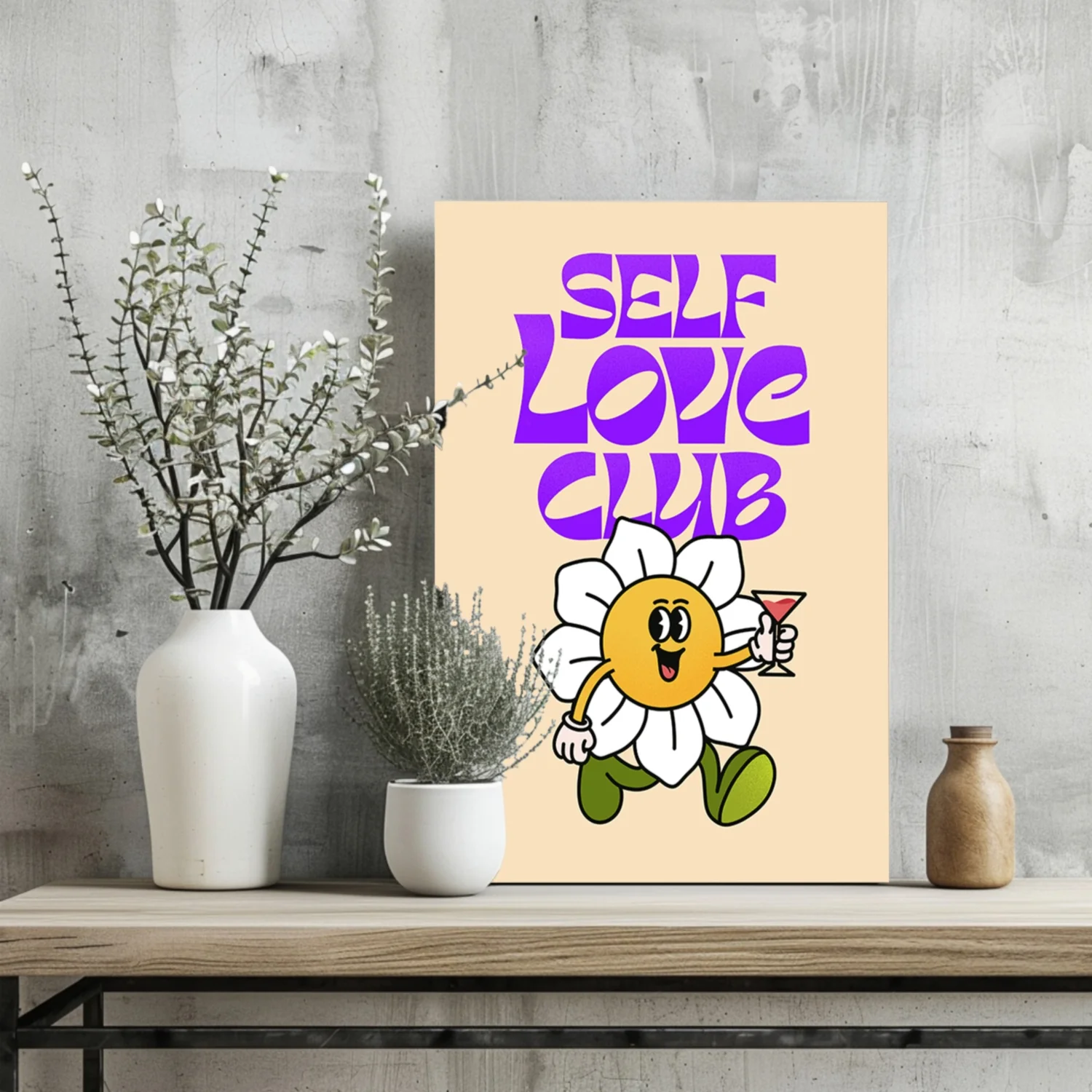 Self Love Aluminum Print - Image 2