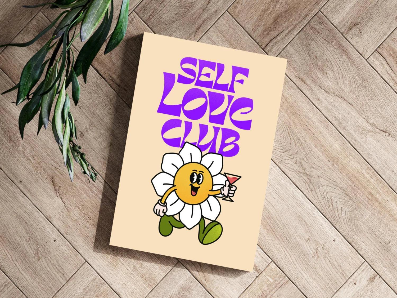Self Love Aluminum Print - Image 3