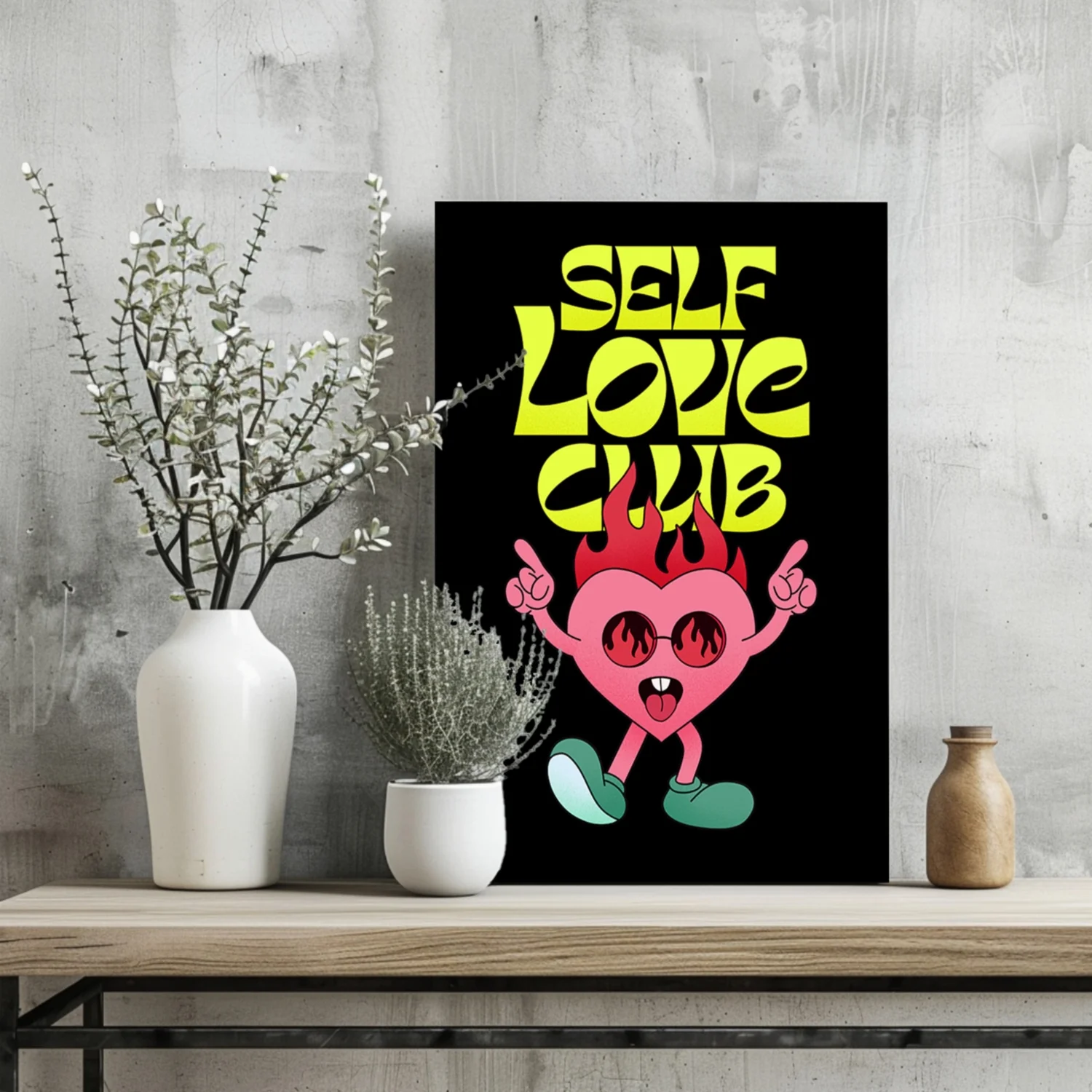 Self Love Aluminum Print - Image 2
