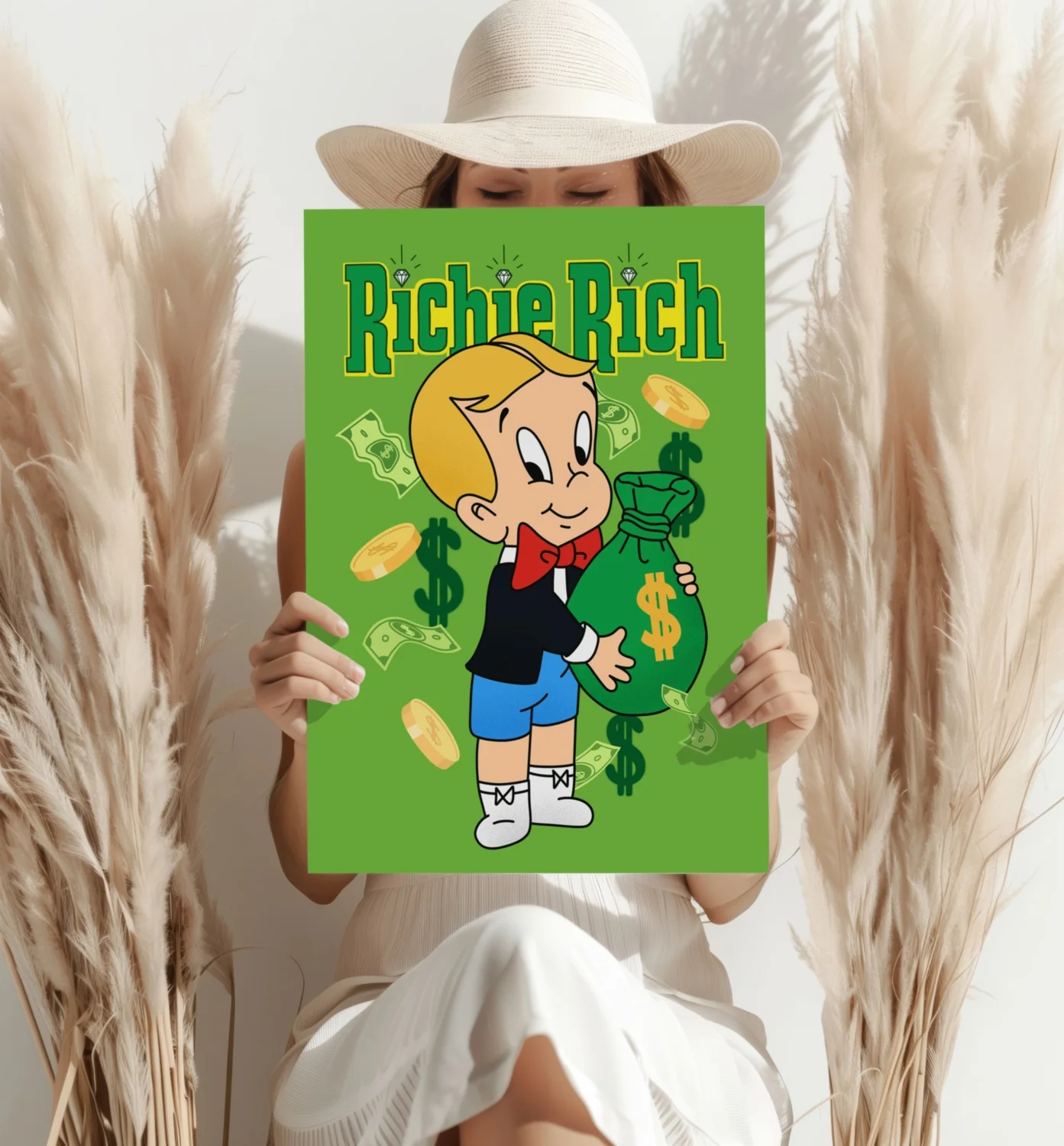 Richie Rich Aluminum Print - Image 4