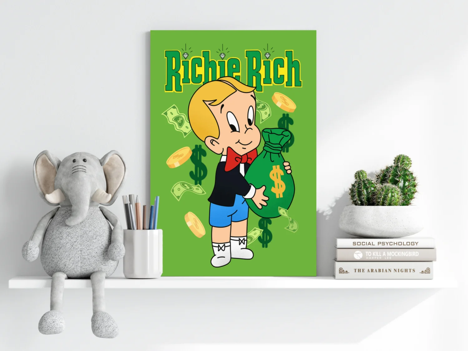 Richie Rich Aluminum Print - Image 6