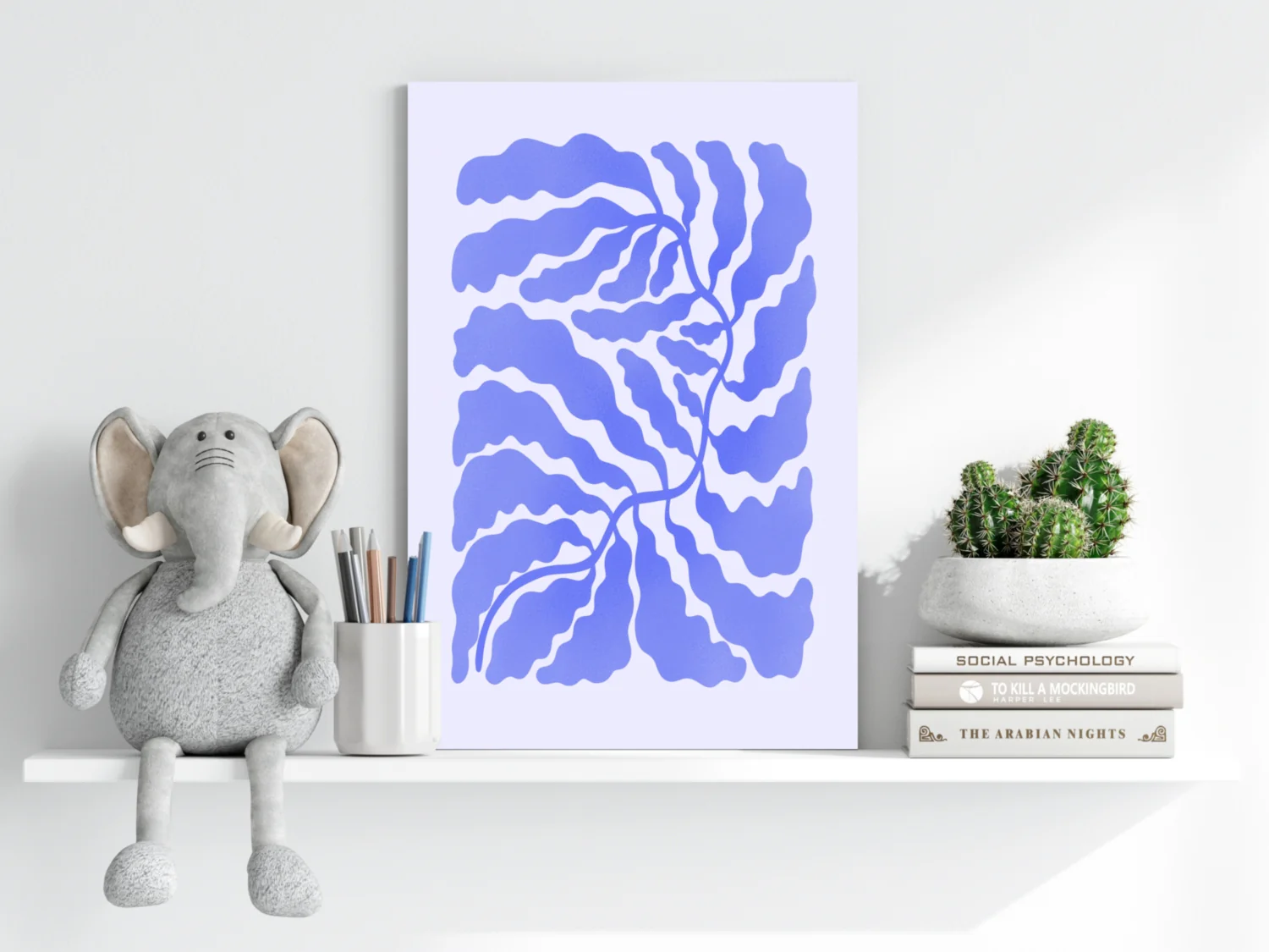 Abstract Flower Aluminum Print - Image 6
