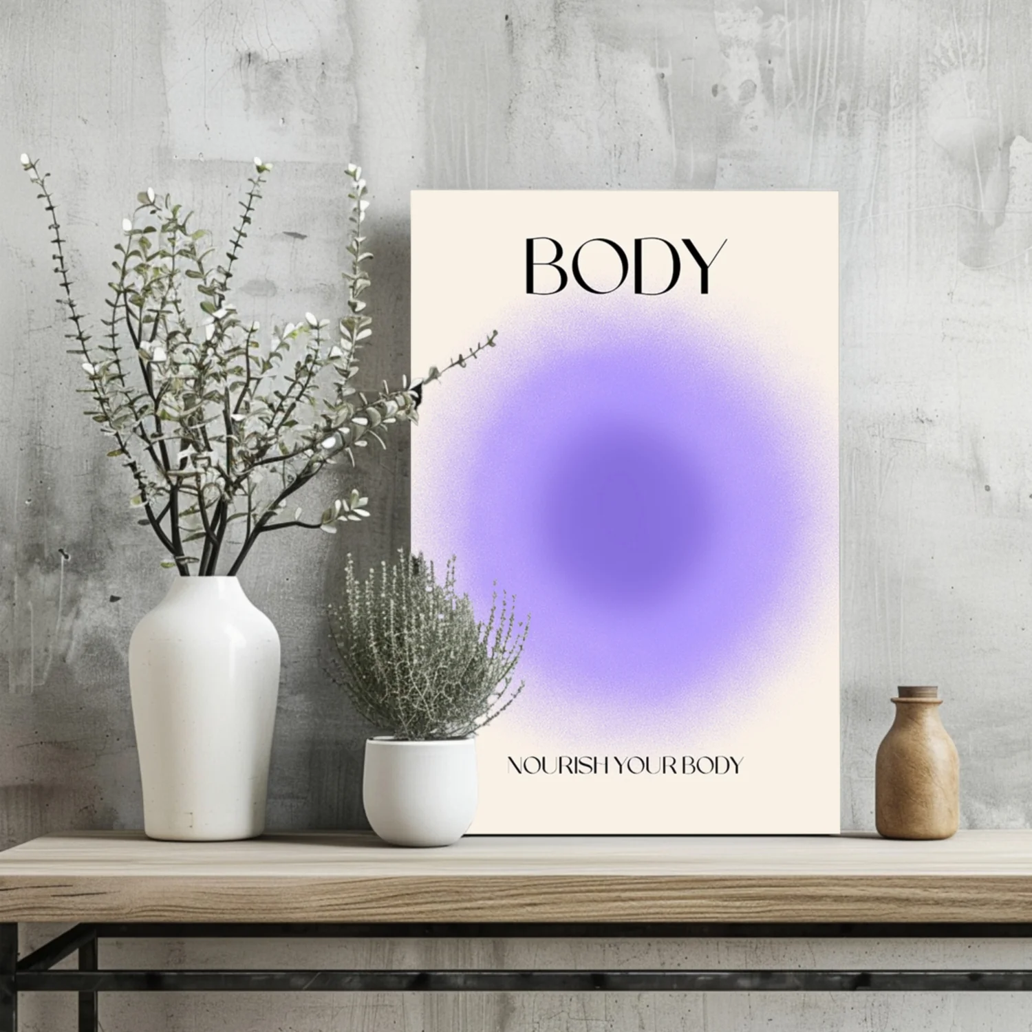 Body Aluminum Print - Image 2