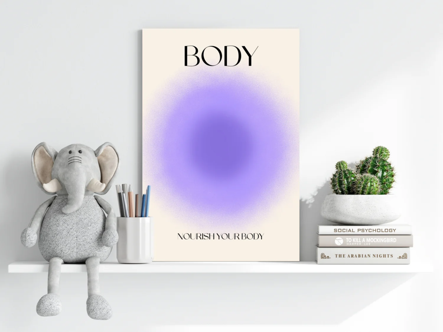 Body Aluminum Print - Image 6