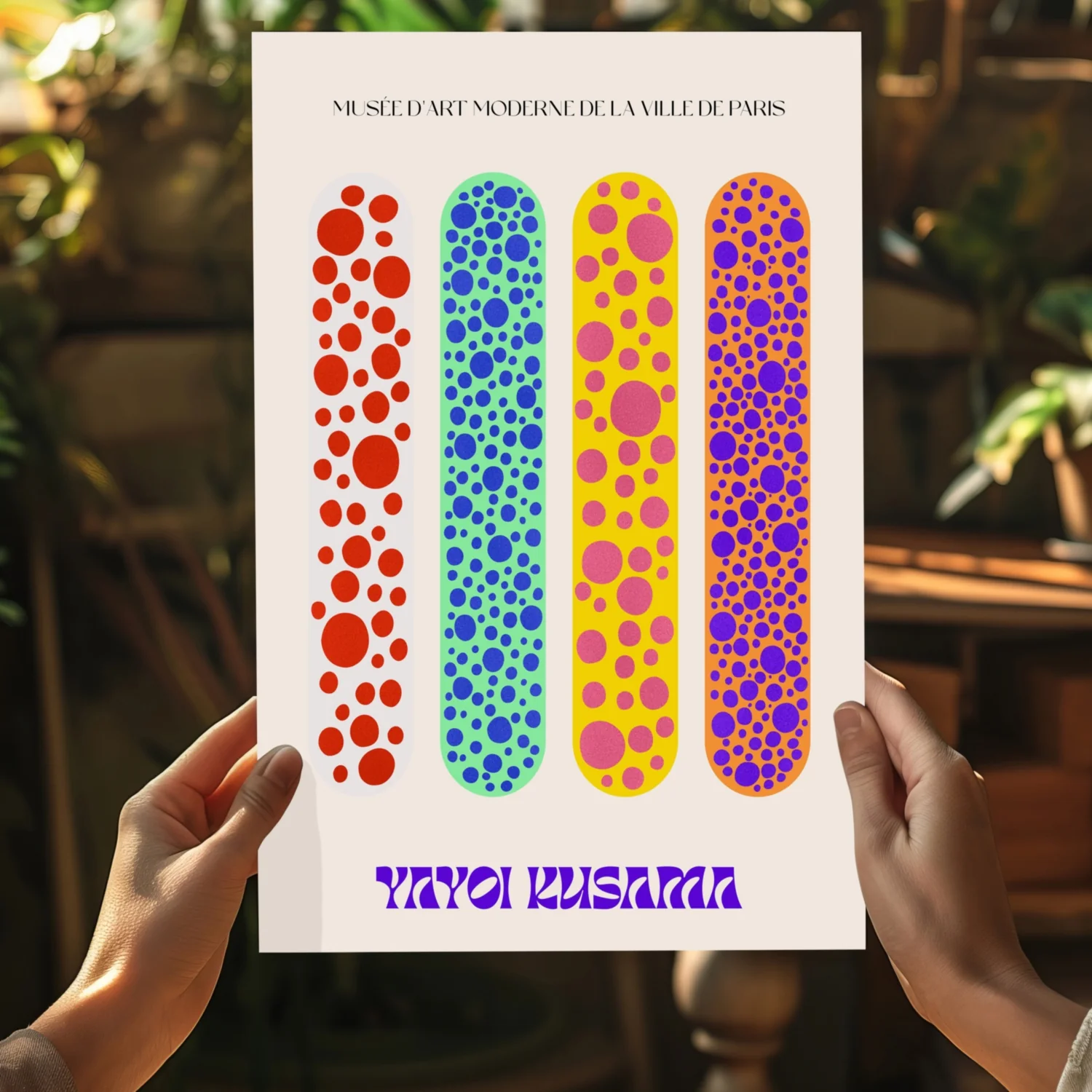Yayoi Kusama Aluminum Print - Image 5