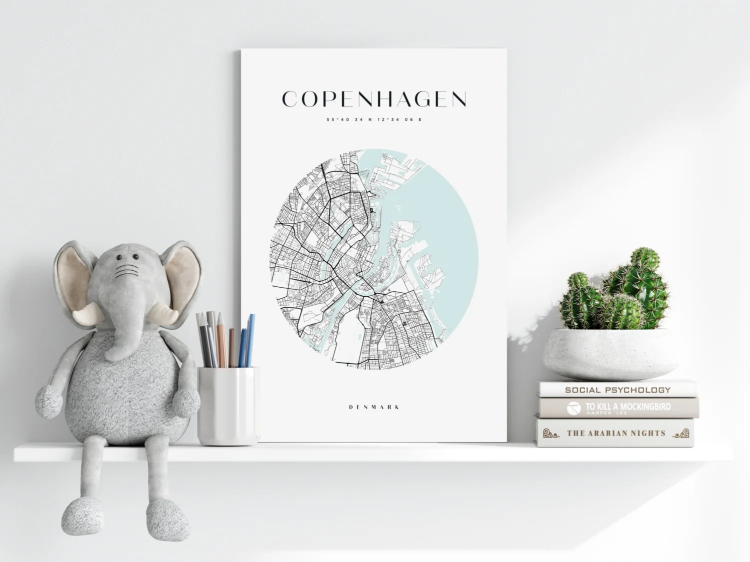 Copenhagen V2 Aluminum Print - Image 6