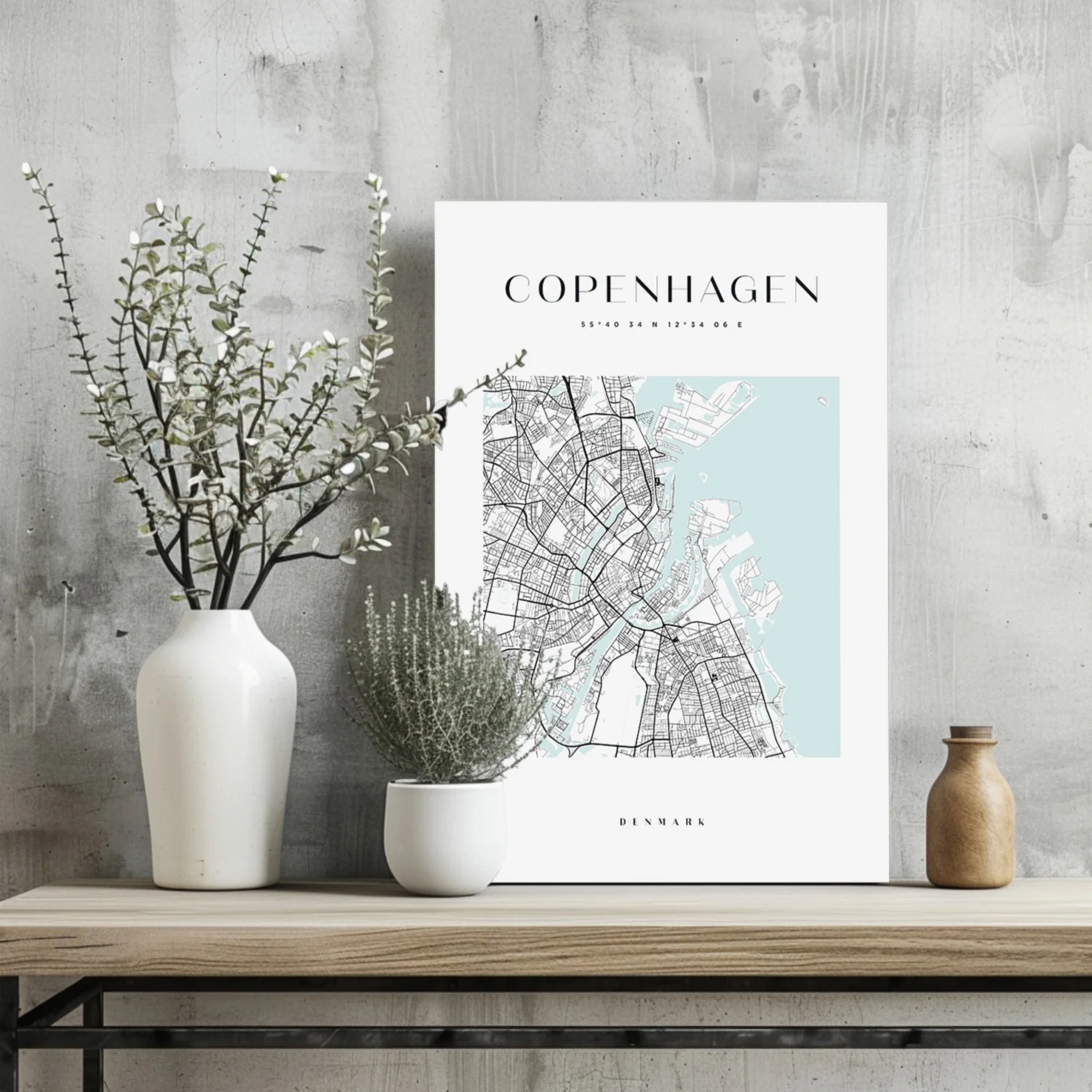 Copenhagen V3 Aluminum Print - Image 2