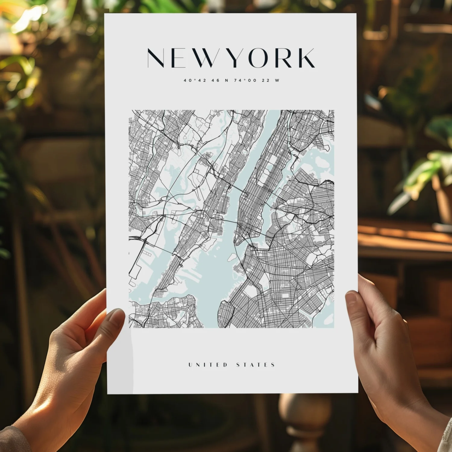New York V3 Aluminum Print - Image 5