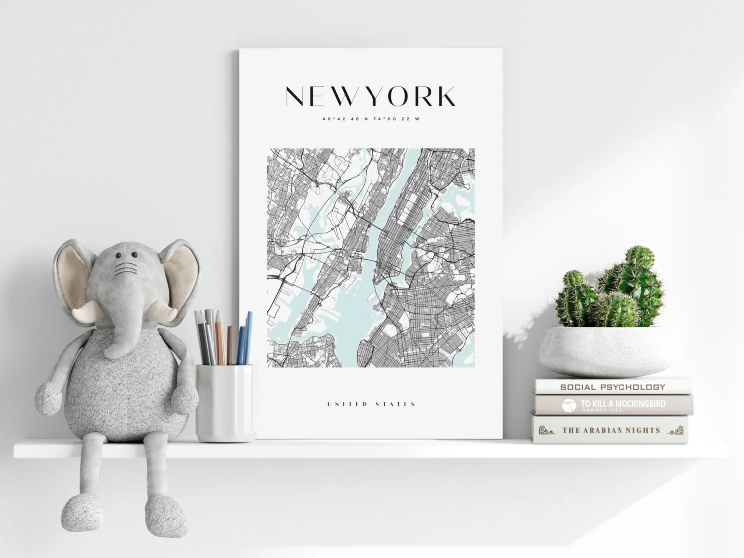New York V3 Aluminum Print - Image 6