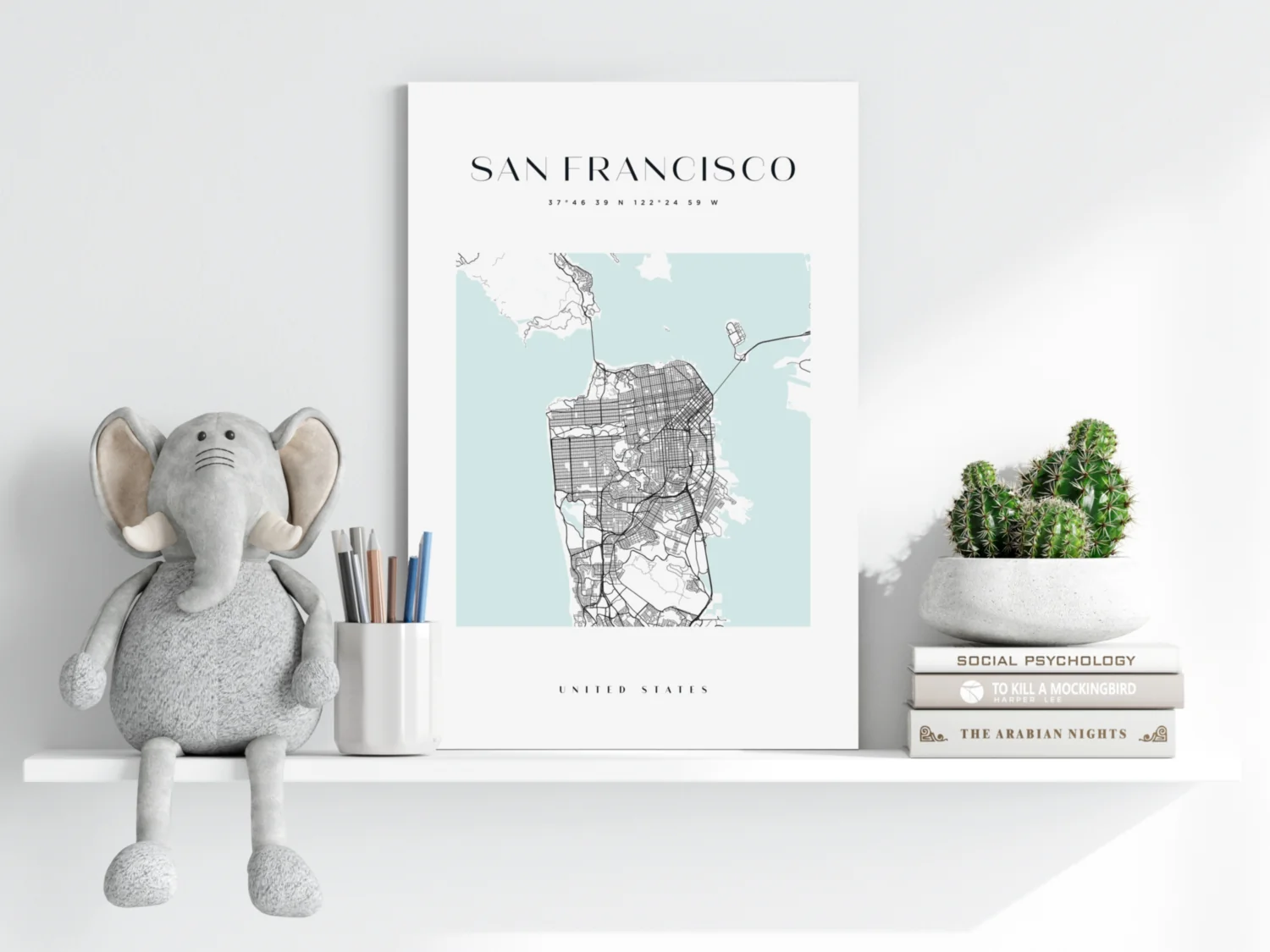 San Francisco V3 Aluminum Print - Image 6
