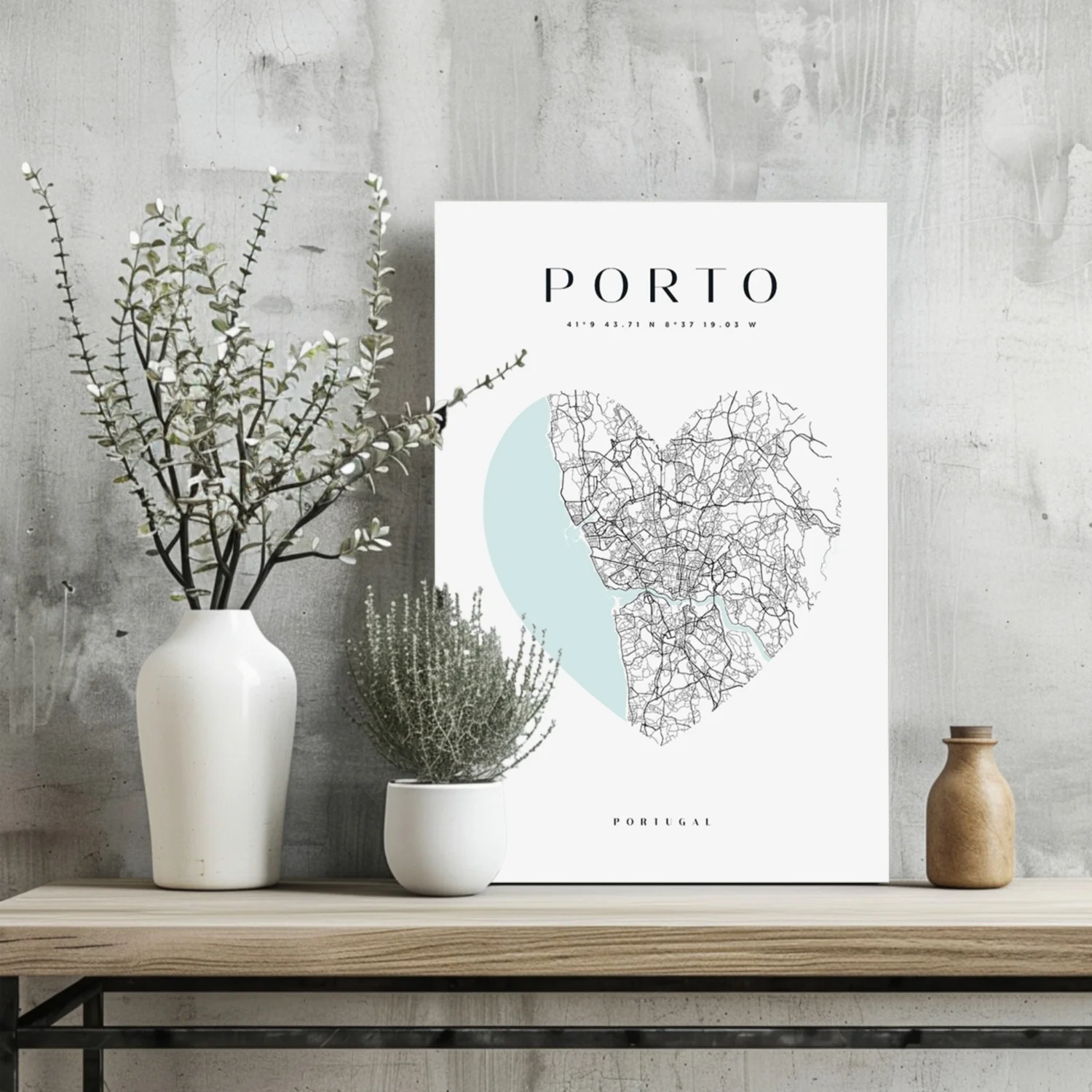 Porto V1 Aluminum Print - Image 2