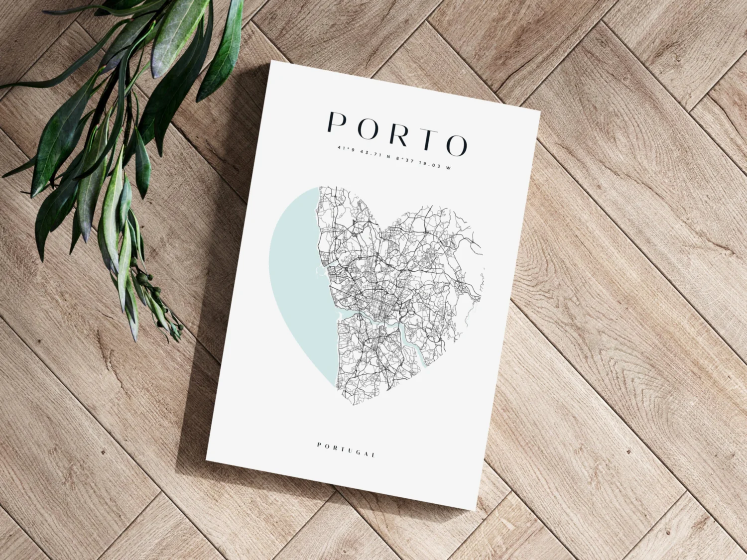 Porto V1 Aluminum Print - Image 3