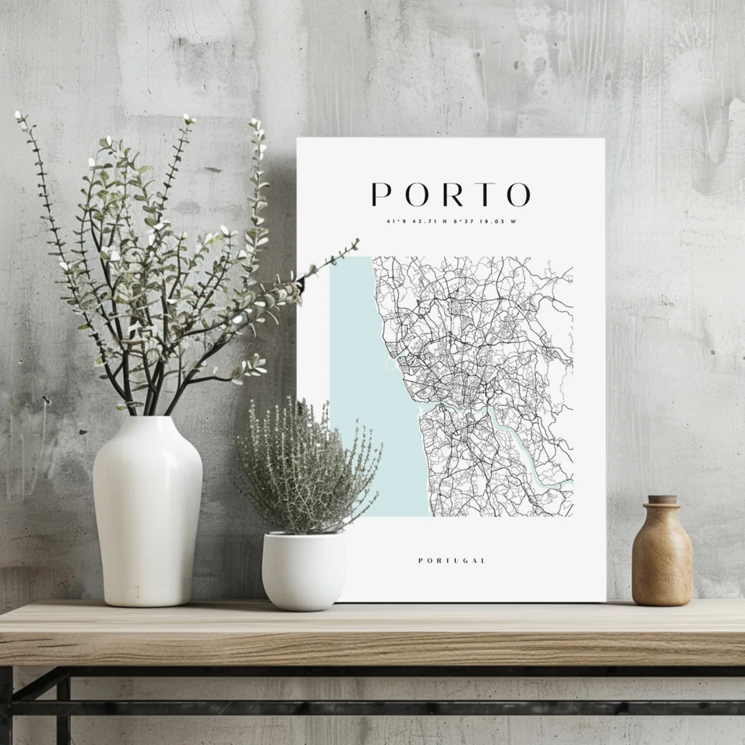 Porto V3 Aluminum Print - Image 2