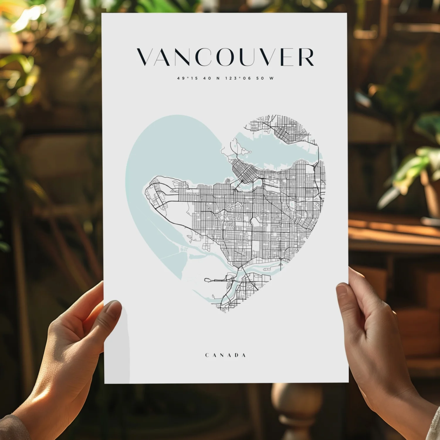 Vancouver V1 Aluminum Print - Image 5