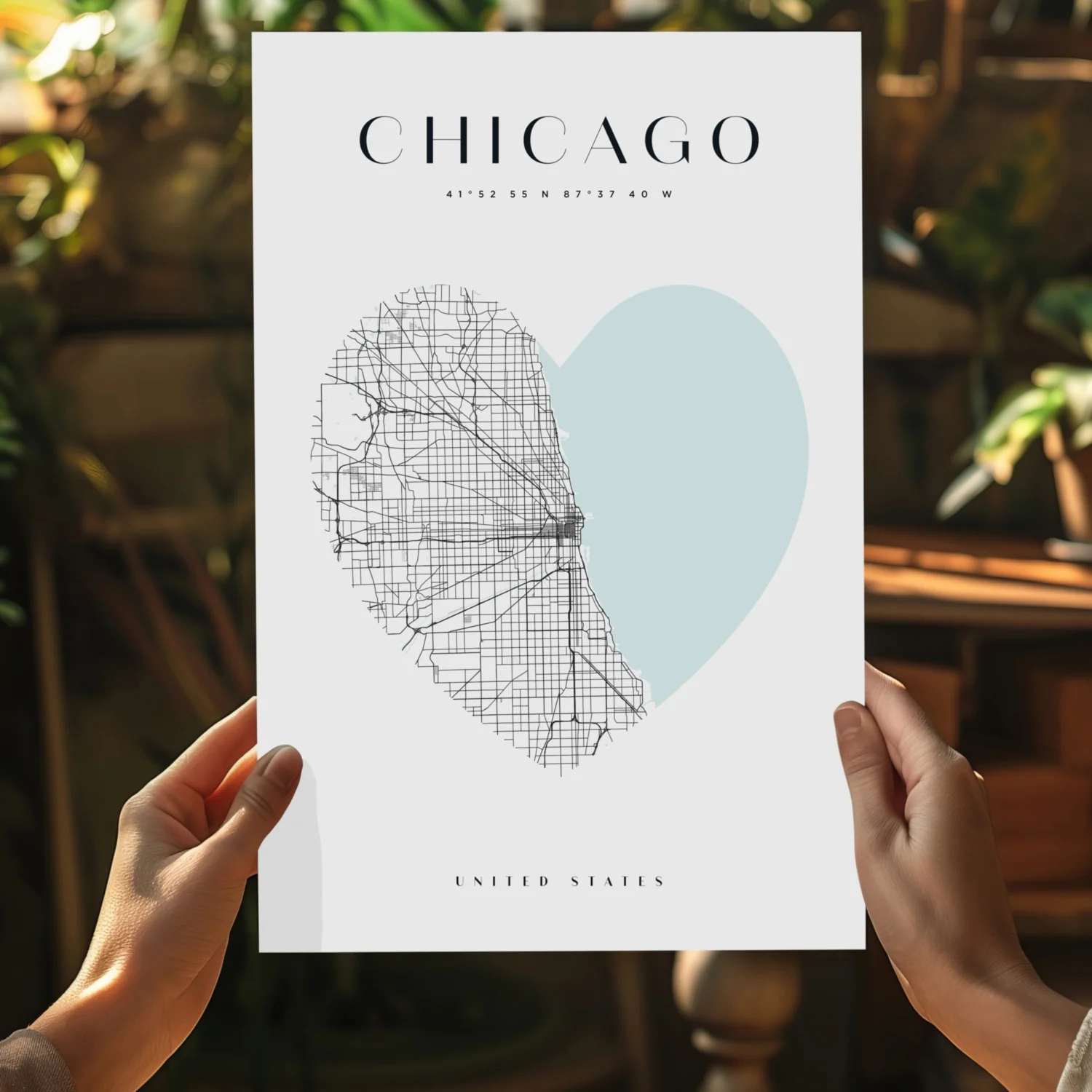 Chicago V1 Aluminum Print - Image 5