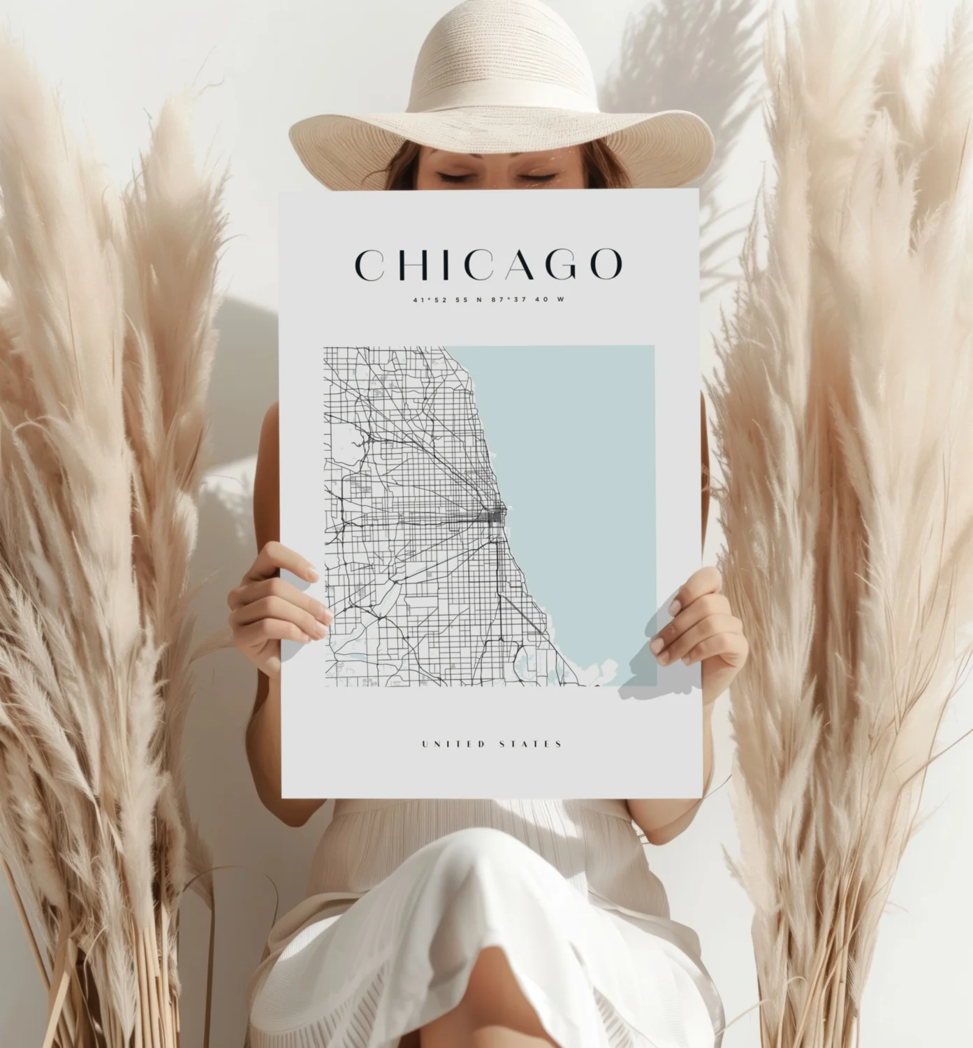 Chicago V3 Aluminum Print - Image 4