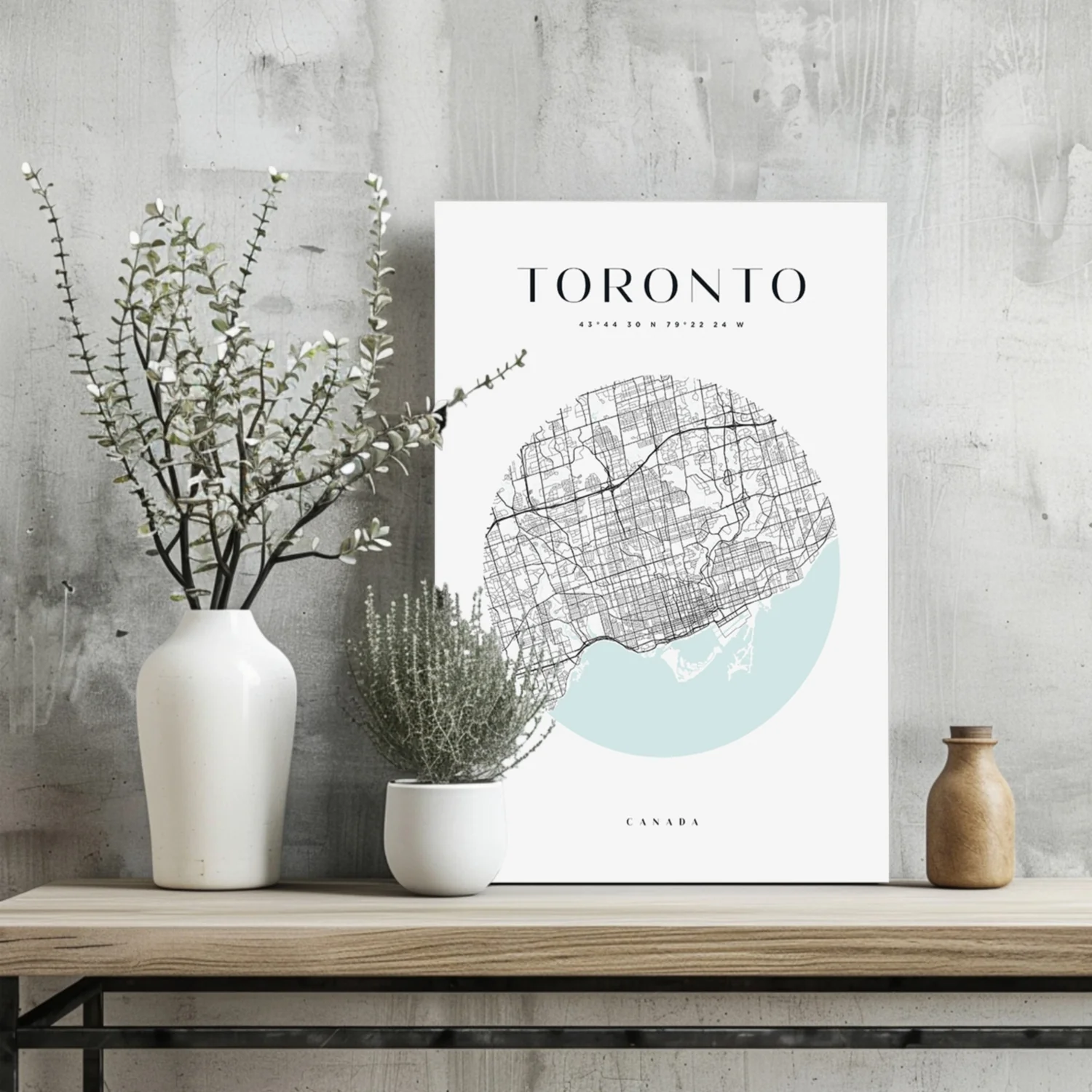 Toronto V2 Aluminum Print - Image 2
