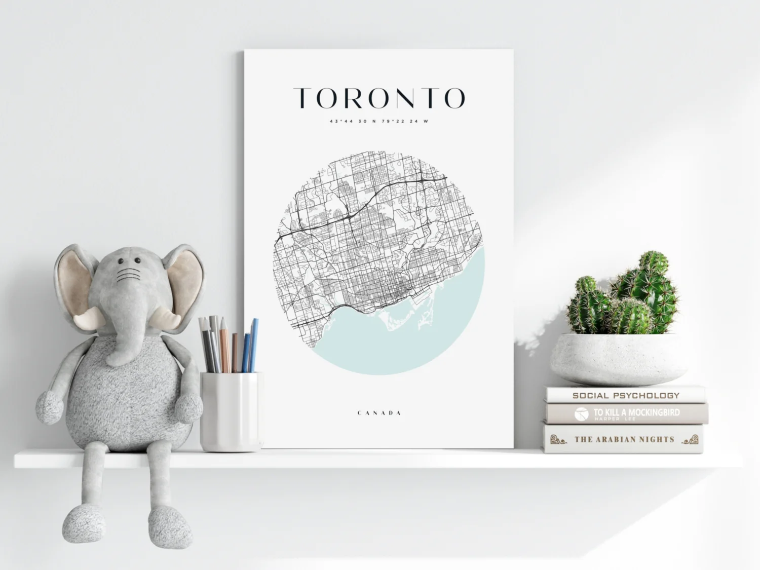 Toronto V2 Aluminum Print - Image 6