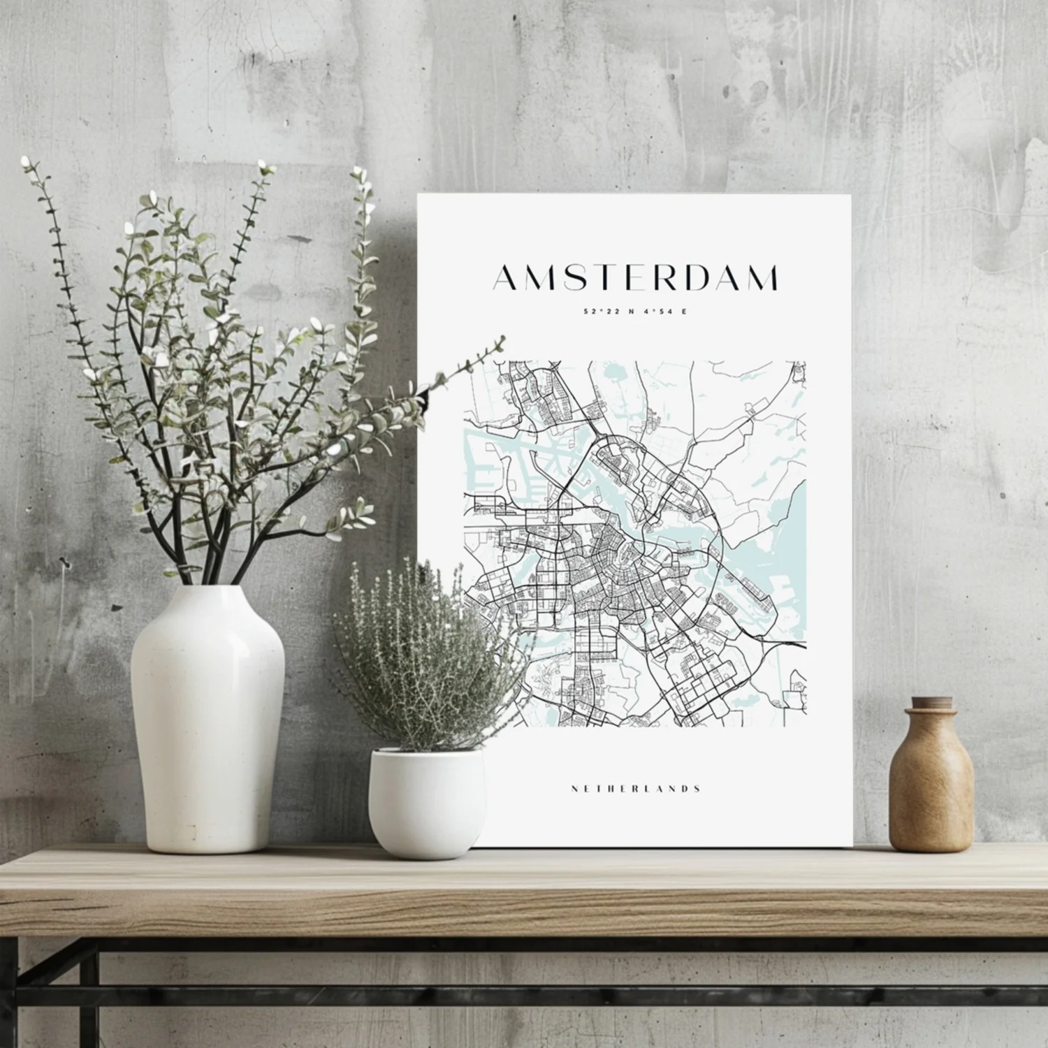 Amsterdam V3 Aluminum Print - Image 2