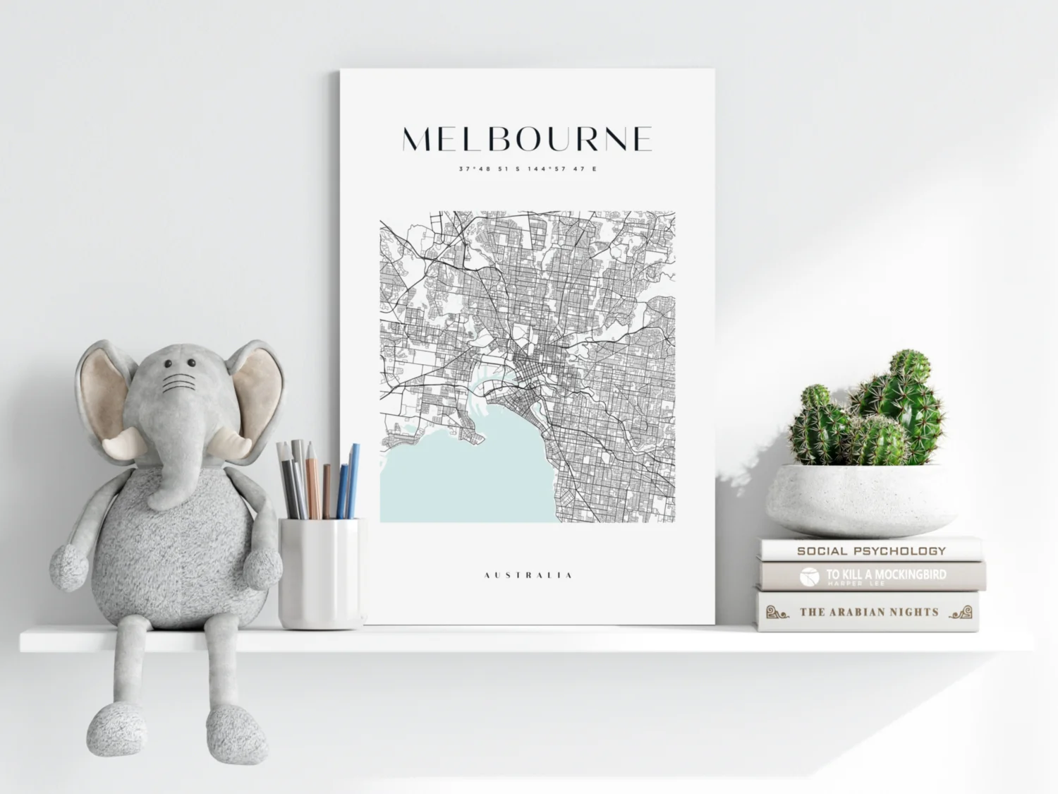 Melbourne V3 Aluminum Print - Image 6