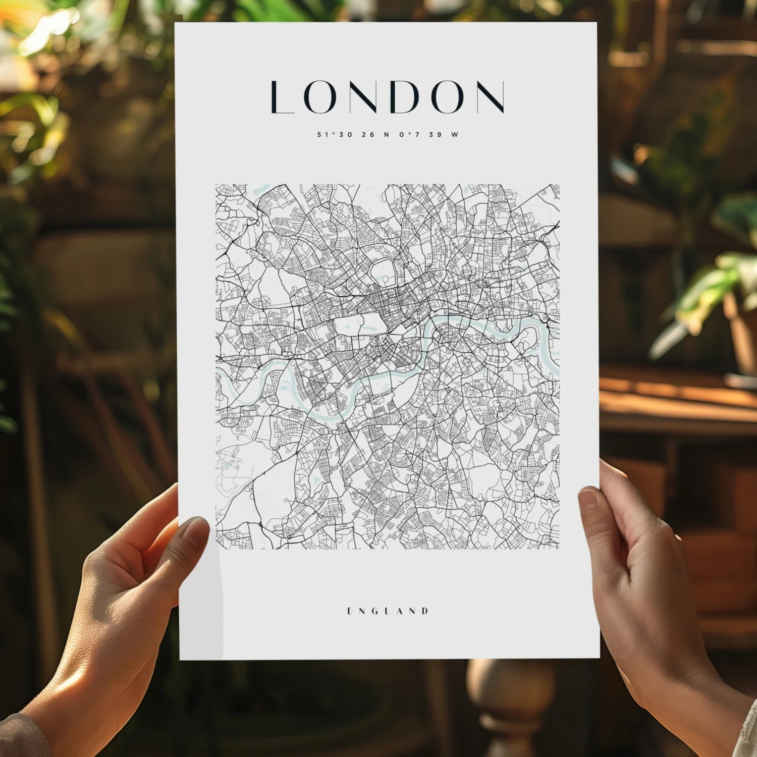 London V3 Aluminum Print - Image 5