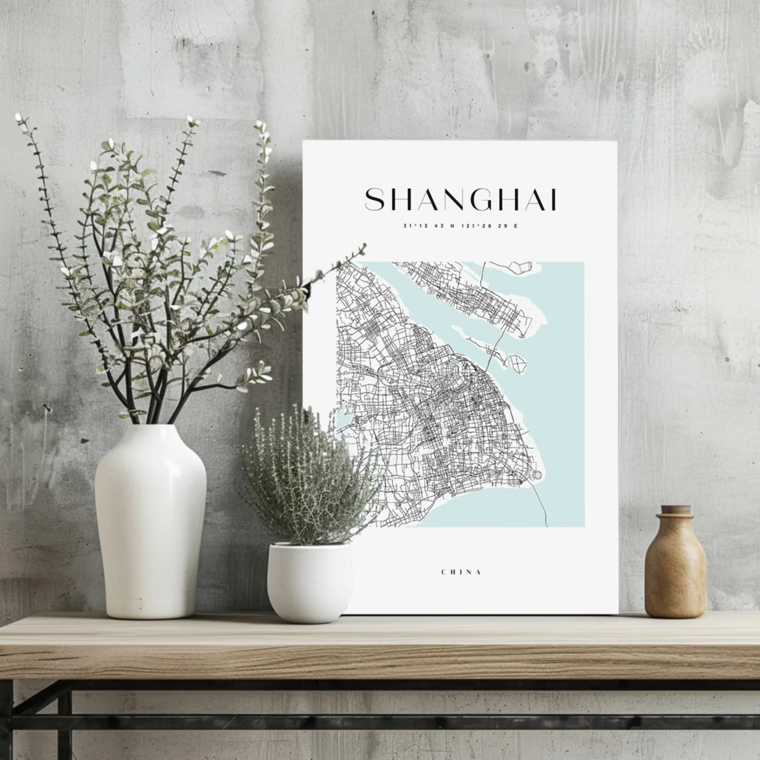 Shangai V3 Aluminum Print - Image 2