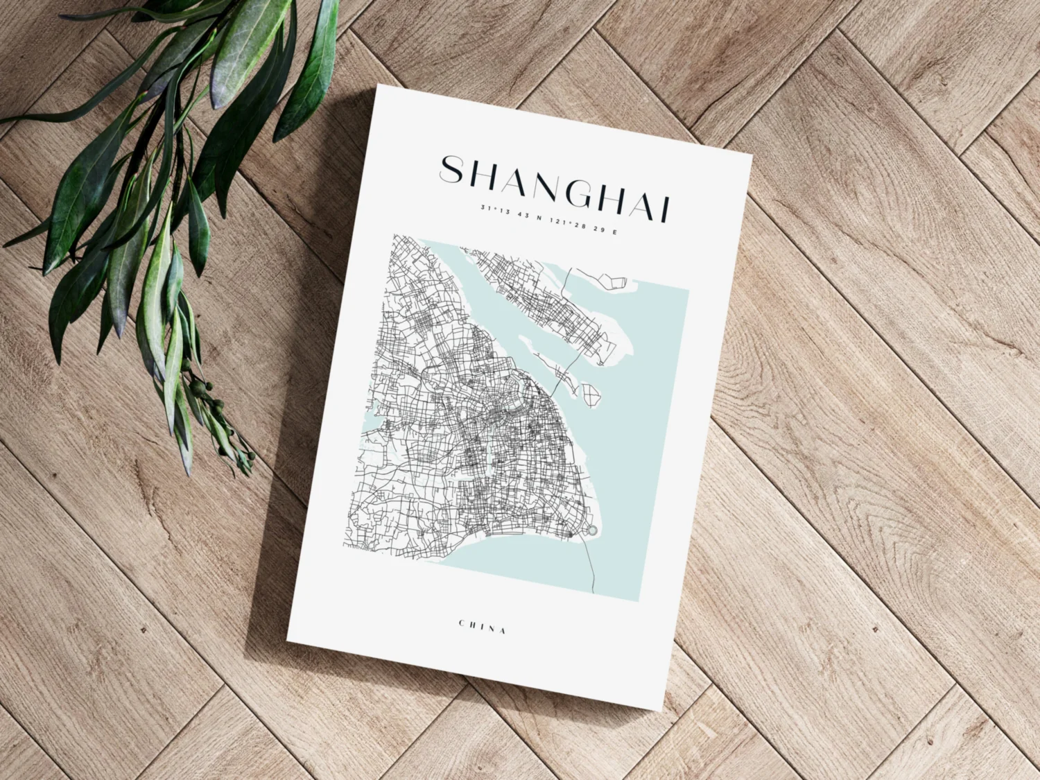 Shangai V3 Aluminum Print - Image 3
