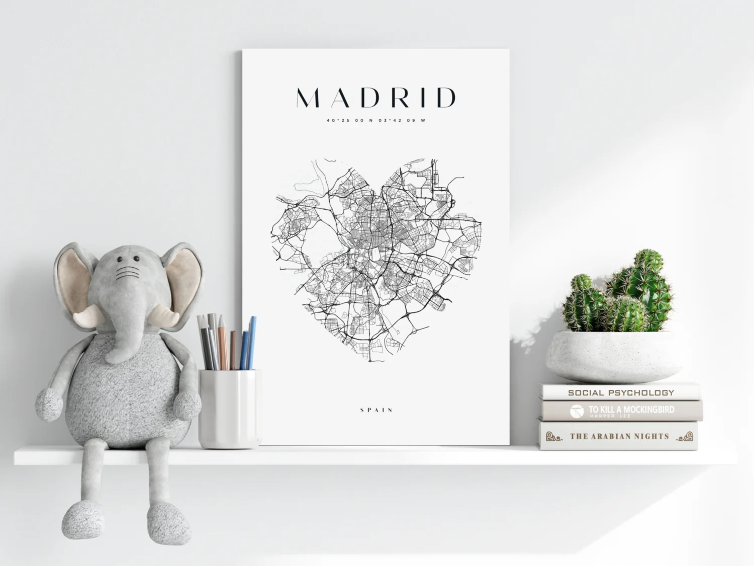Madrid V1 Aluminum Print - Image 6