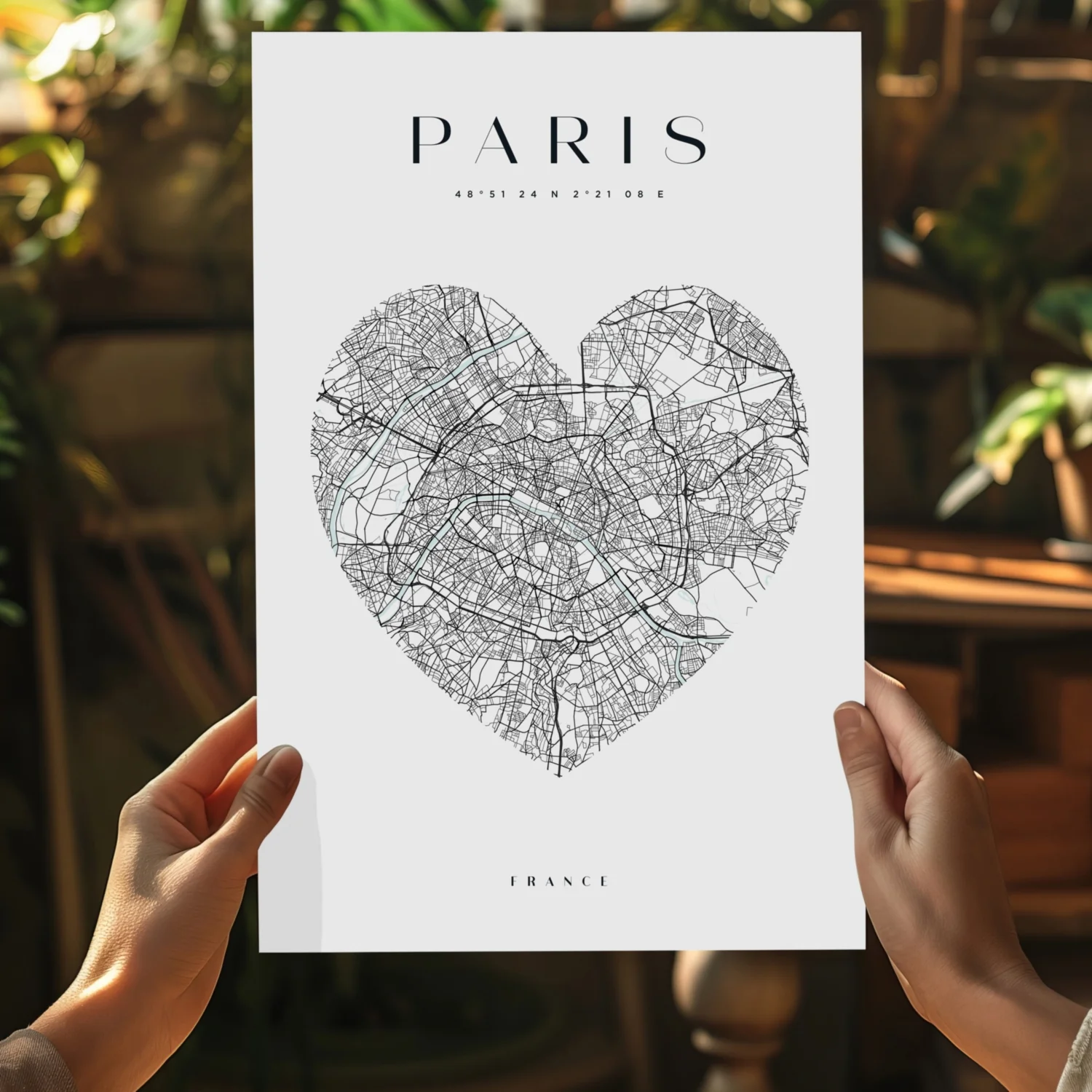 Paris V1 Aluminum Print - Image 5