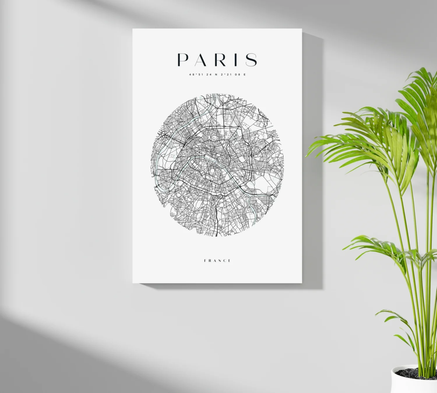 Paris V2 Aluminum Print - Image 7
