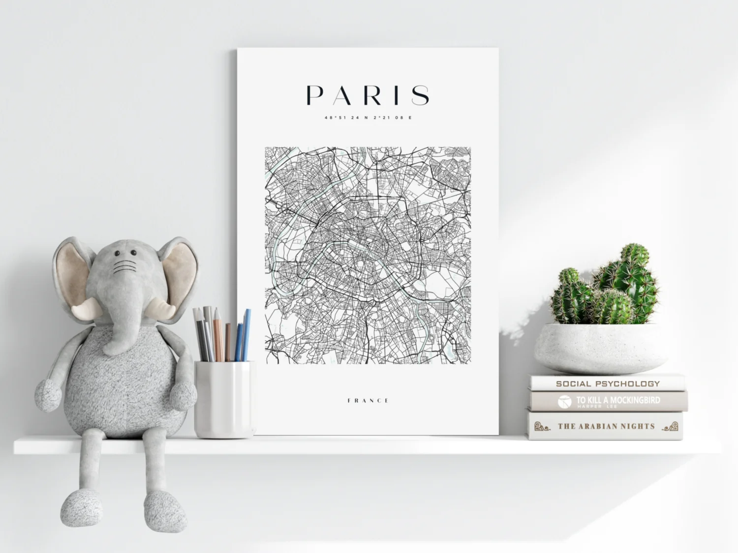 Paris V3 Aluminum Print - Image 6