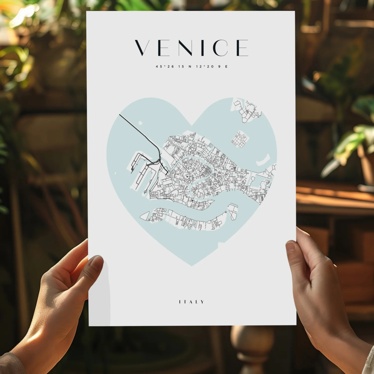 Venice V1 Aluminum Print - Image 5