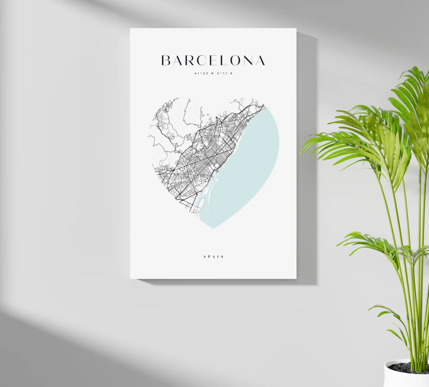 Barcelona V1 Aluminum Print - Image 7