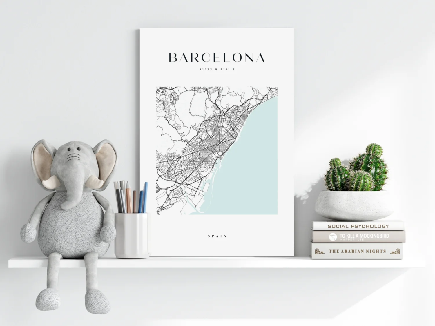 Barcelona V3 Aluminum Print - Image 6