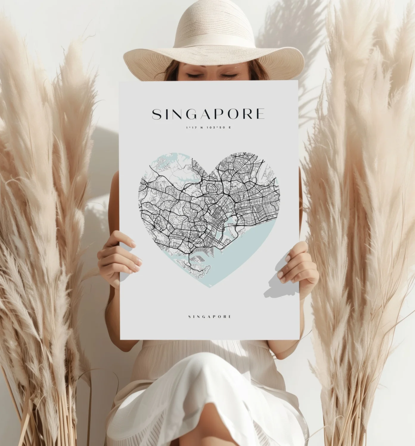 Singapore V1 Aluminum Print - Image 4