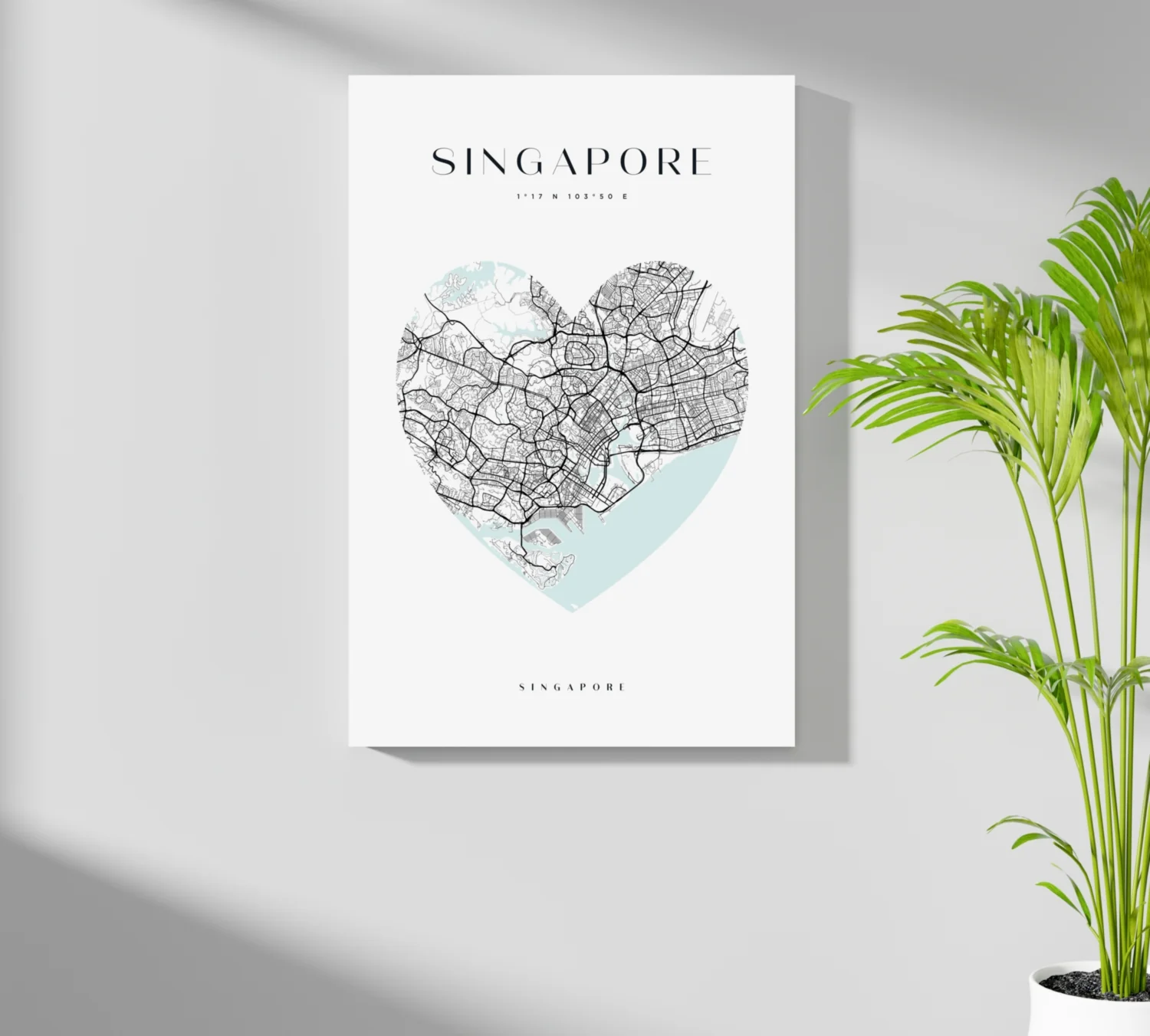 Singapore V1 Aluminum Print - Image 7