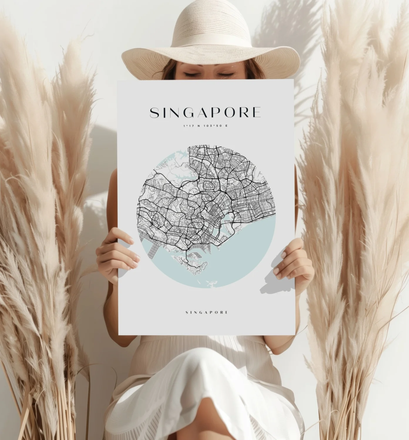 Singapore V2 Aluminum Print - Image 4